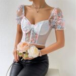 کراپ گلدوزی  برند SHEIN - تصویر 4