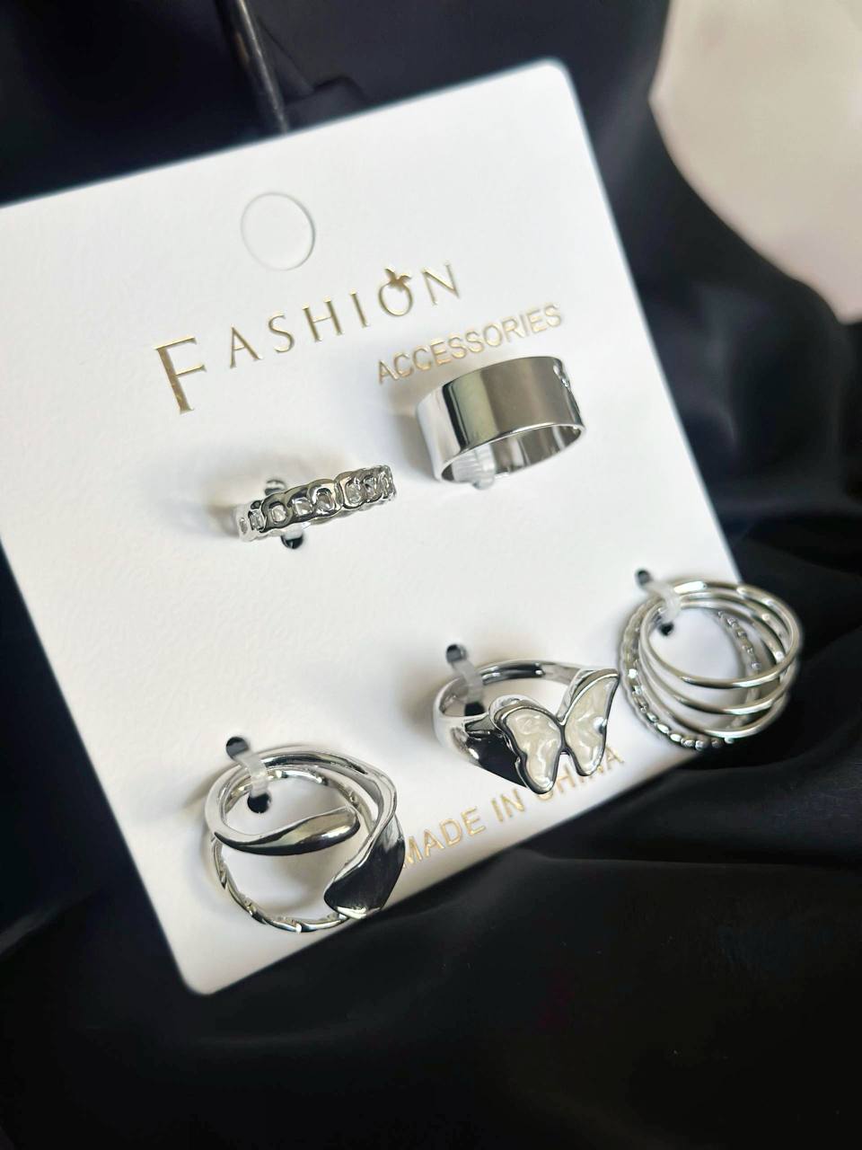 1 انگشتر نقره ای پکی - تصویر 1