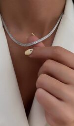 ست گردنبند و دستبند تنیسی