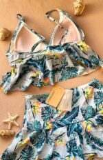 مایو زنانه دو تیکه هاوایی - تصویر 4