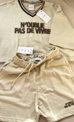 ست دو‌تیکه کراپ و شلوار Bershka اصل