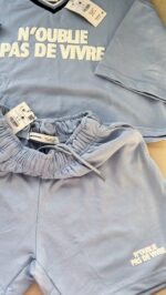 ست دو‌تیکه کراپ و شلوار Bershka اصل - تصویر 5